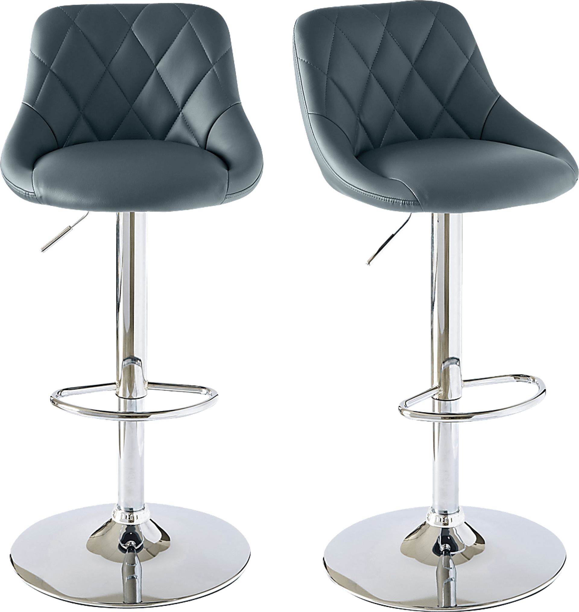Trumball Gray Bar Stool Set - Image 1