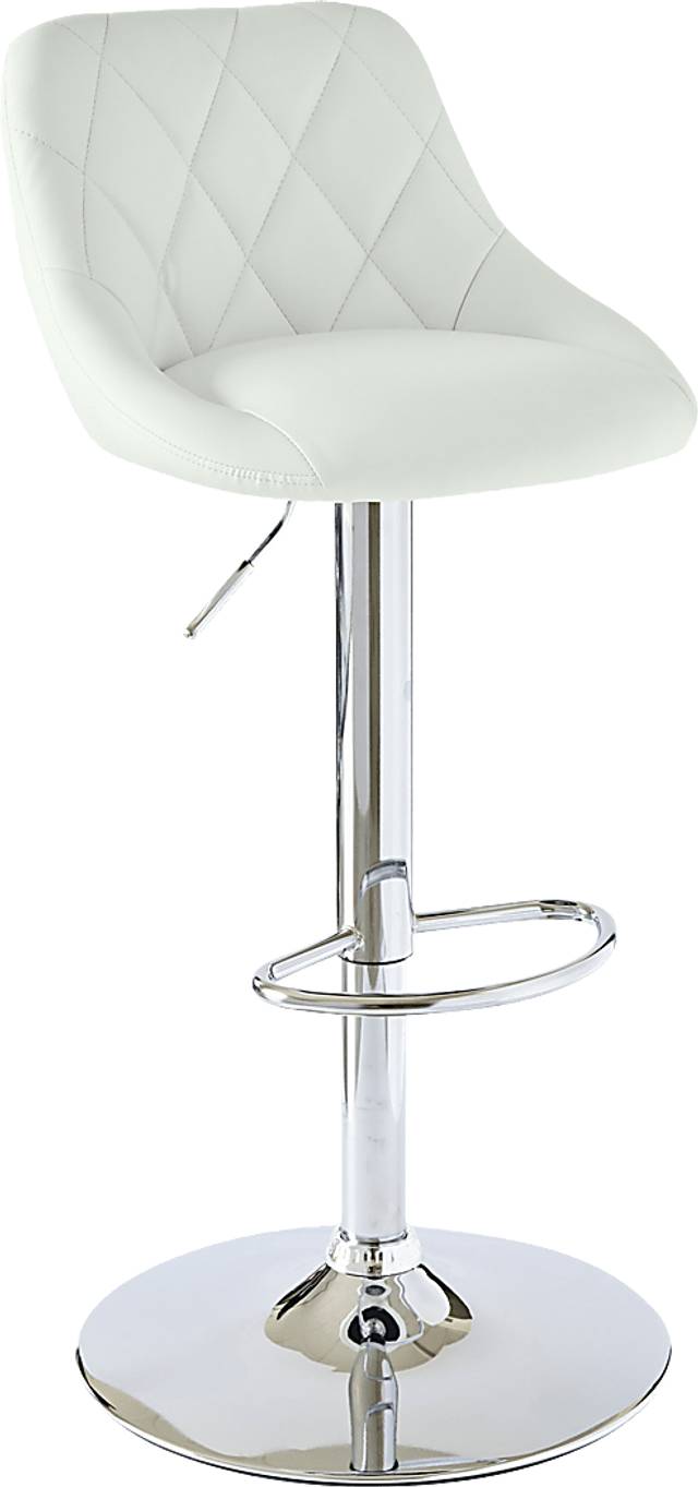 Trumball White Bar Stool Set - Thumbnail - Image 3