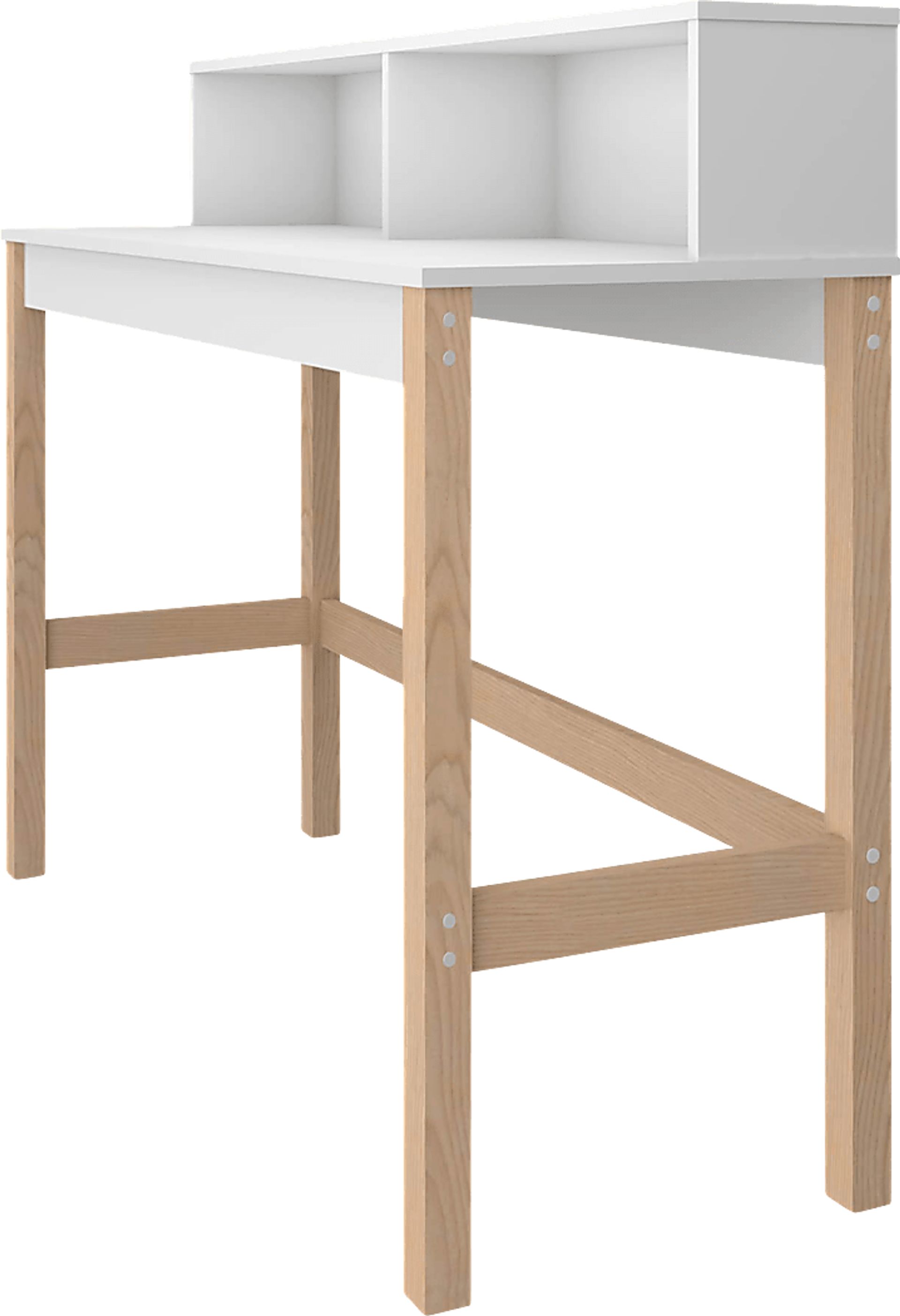 Trumball White Desk - Image 4