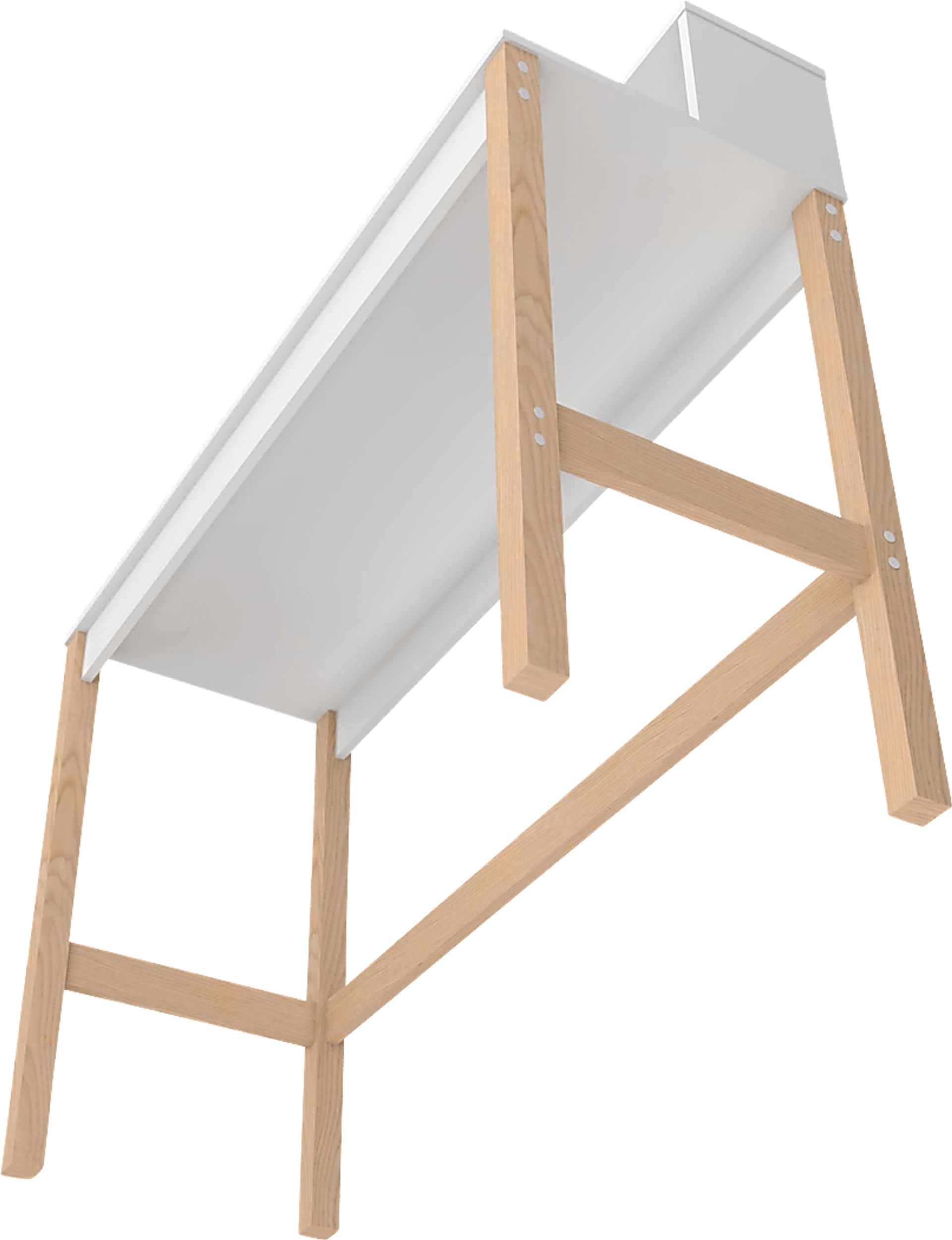 Trumball White Desk - Image 6