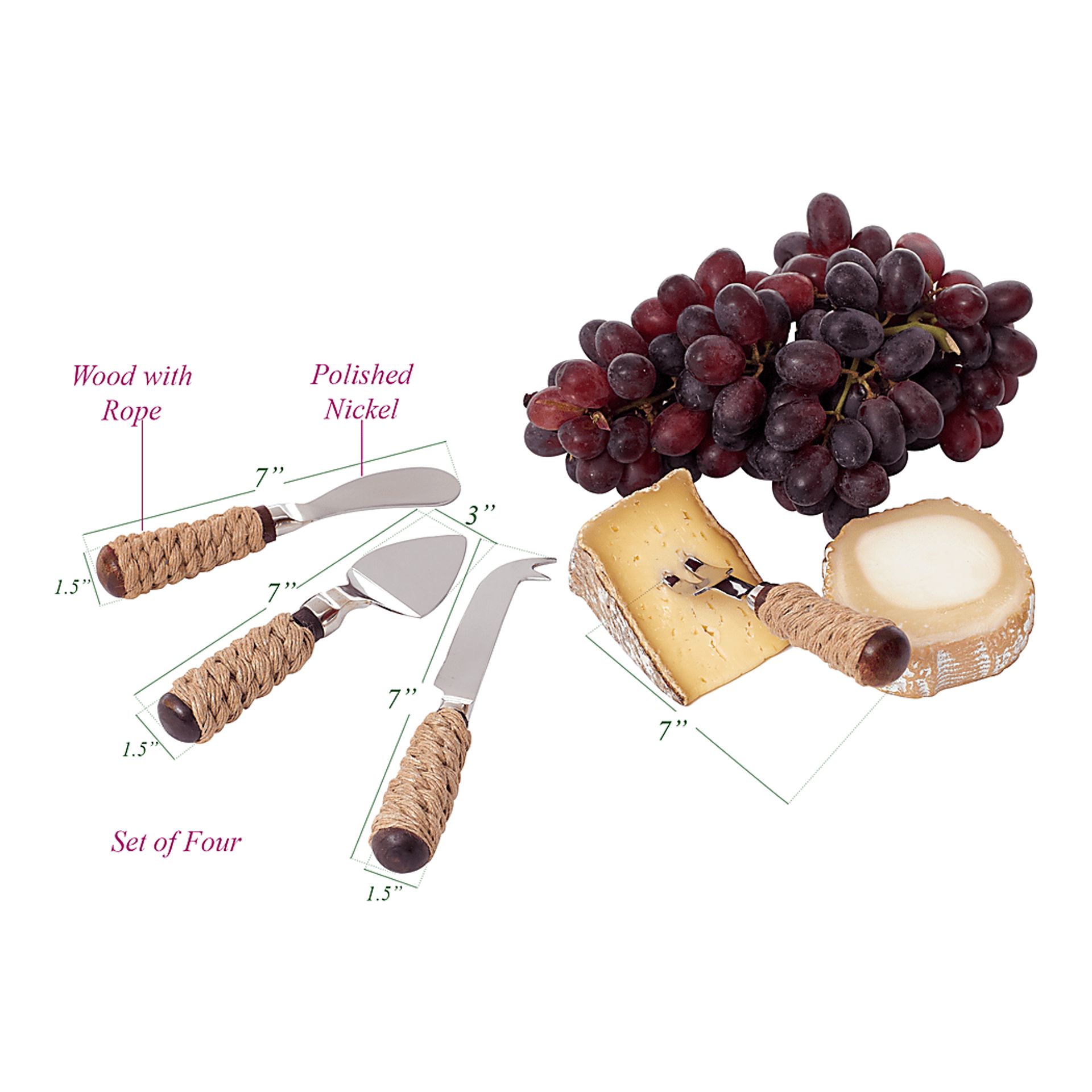 Truxillo Brown Cheese Set - Image 4