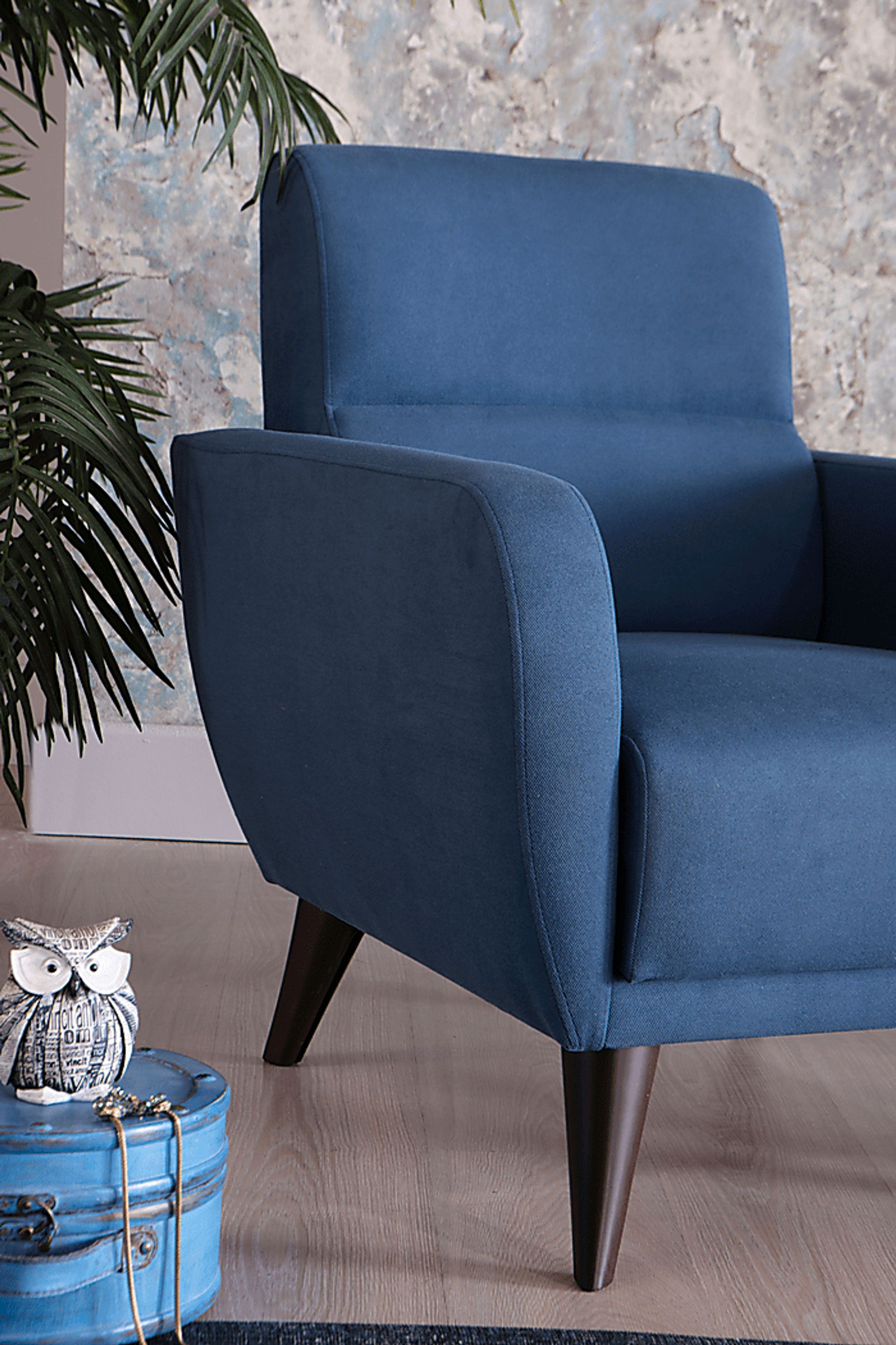 Trysail Blue Accent Chair - Image 6