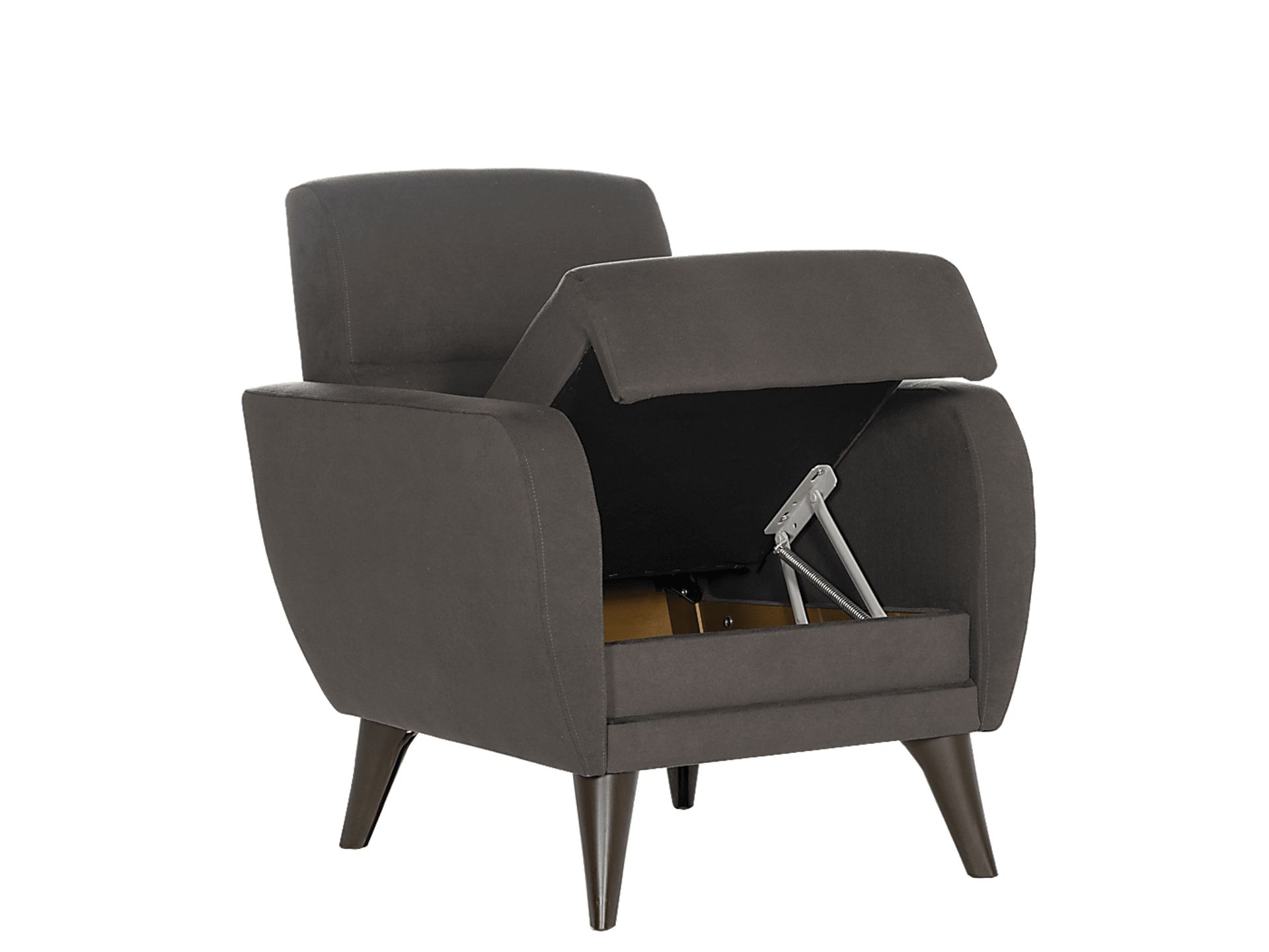 Trysail Dark Gray Accent Chair - Image 4