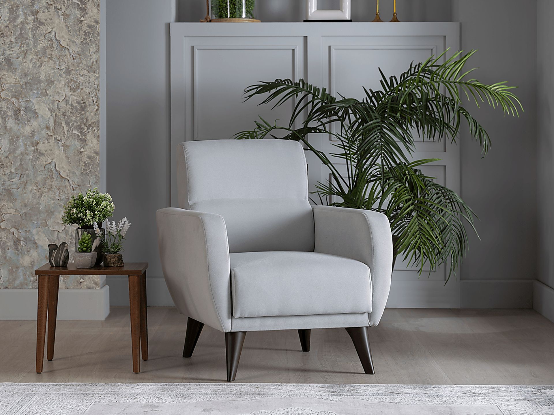 Trysail Gray Accent Chair - Image 7