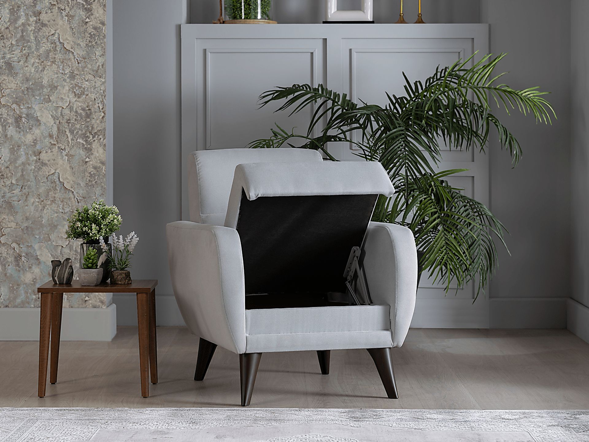 Trysail Gray Accent Chair - Image 8