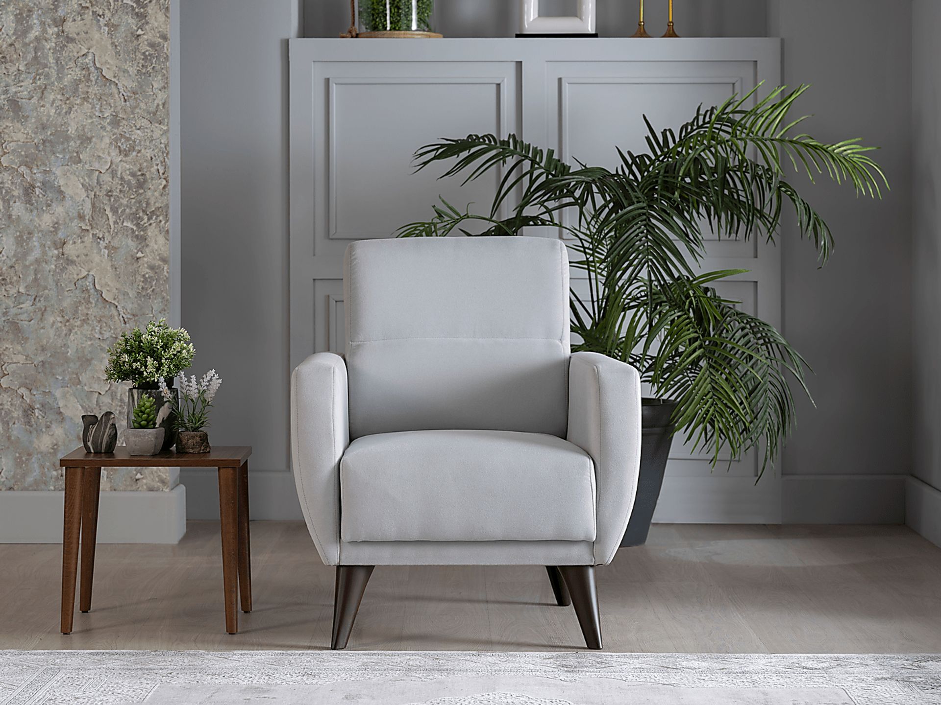 Trysail Gray Accent Chair - Image 9