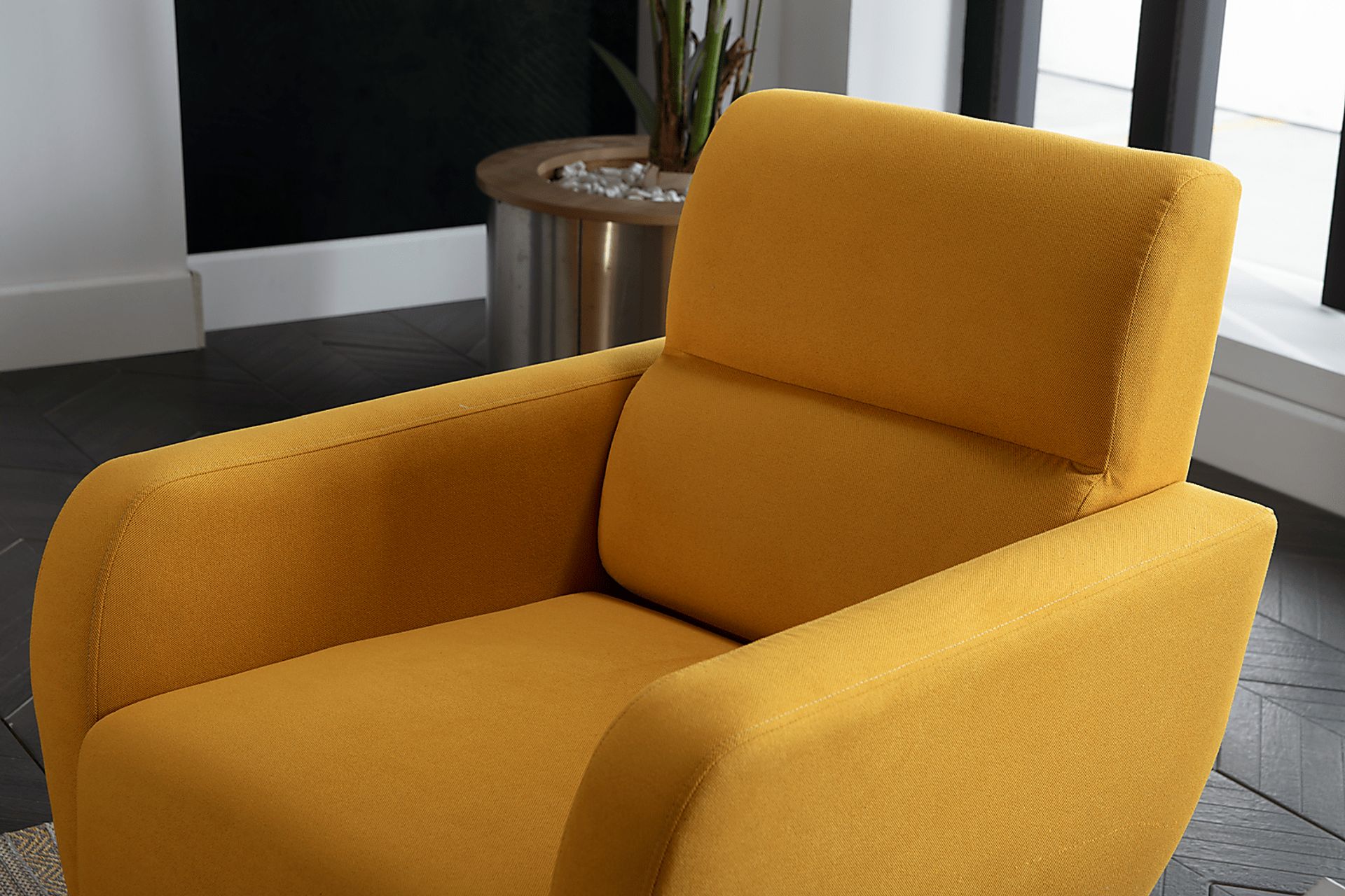 Trysail Yellow Accent Chair - Image 7