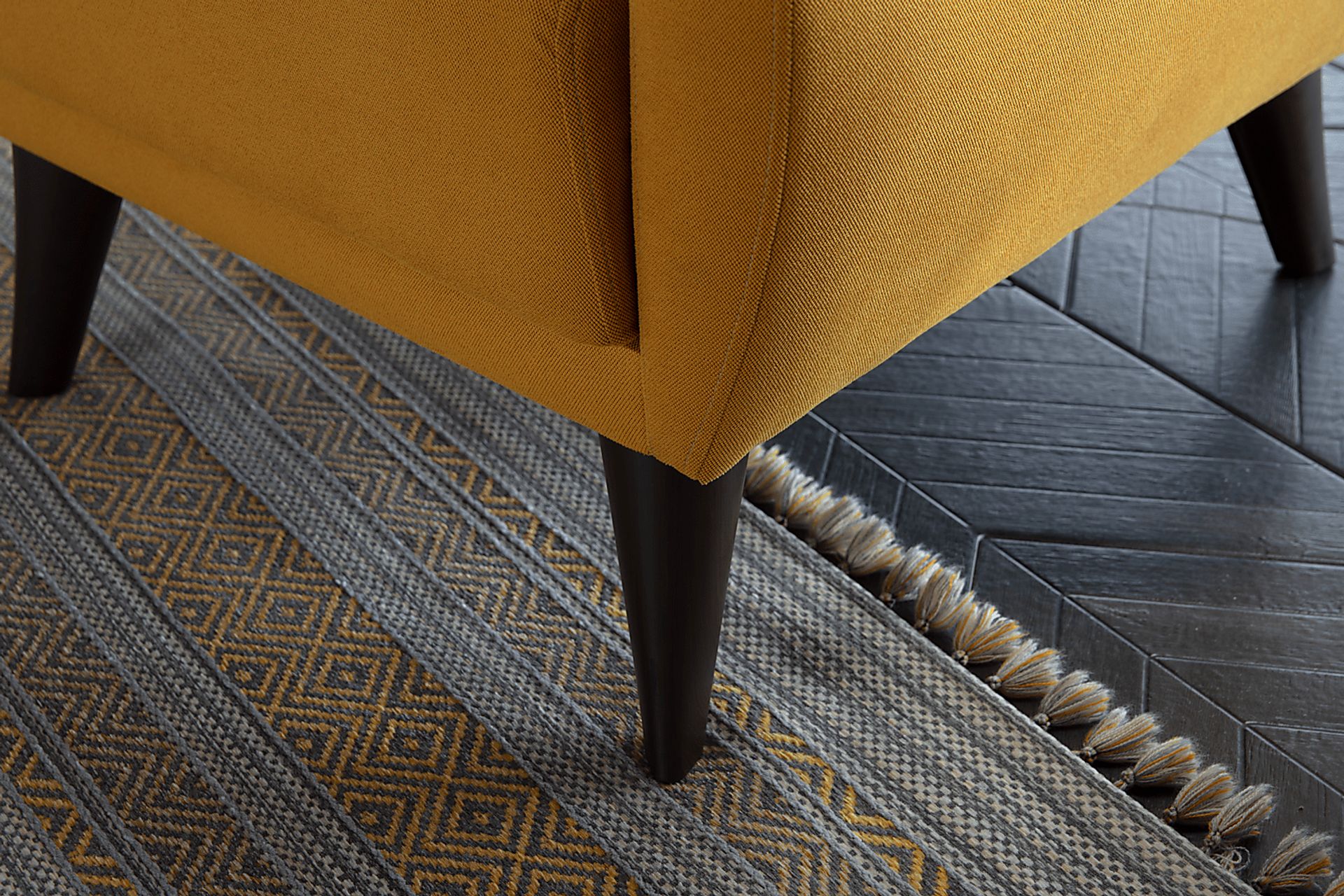 Trysail Yellow Accent Chair - Image 8