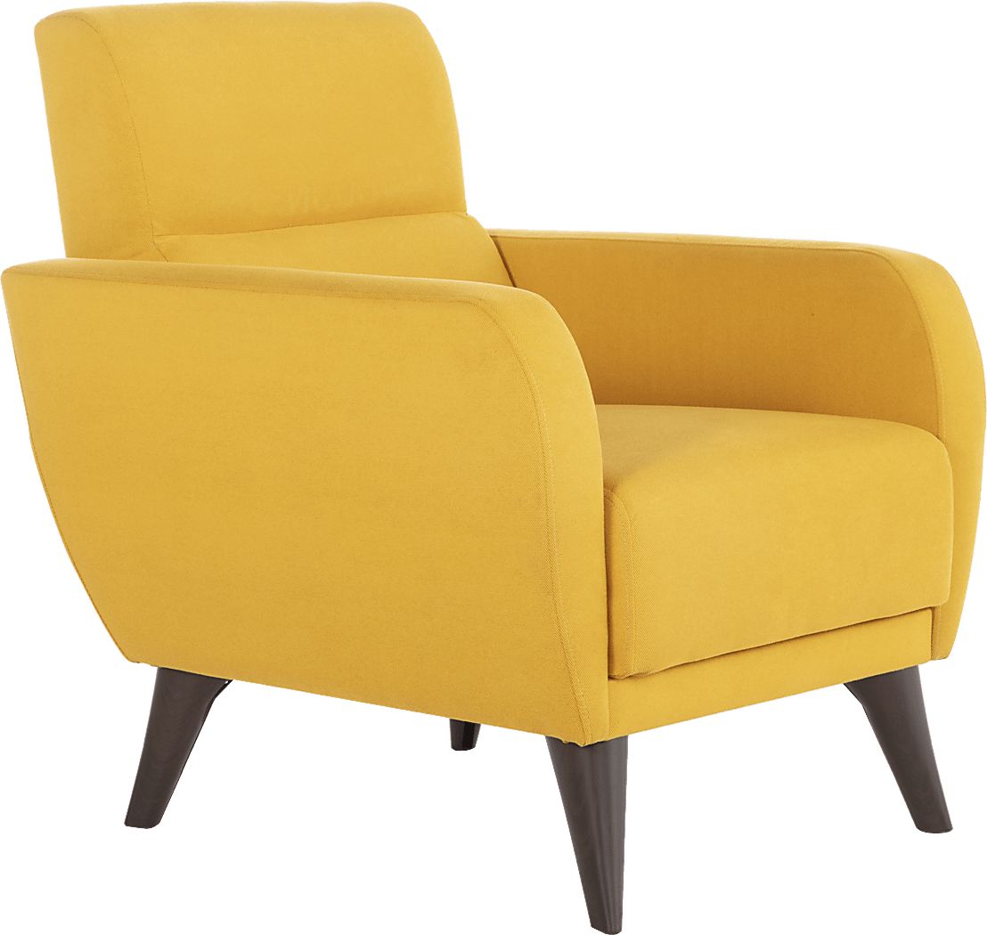 Trysail Yellow Accent Chair - Rooms To Go