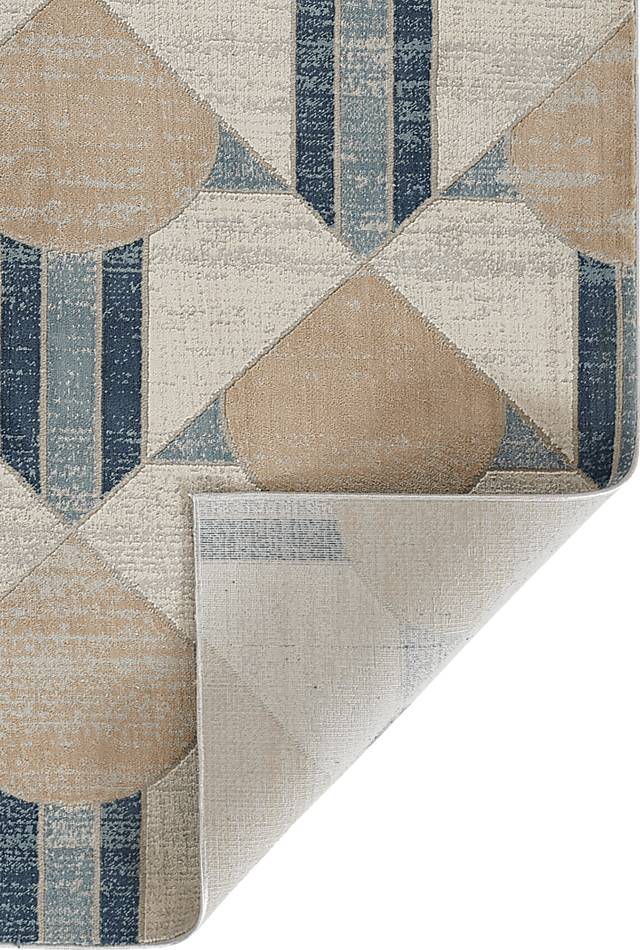 Tryst Blue 3'10 x 5'7 Rug - Thumbnail - Image 4