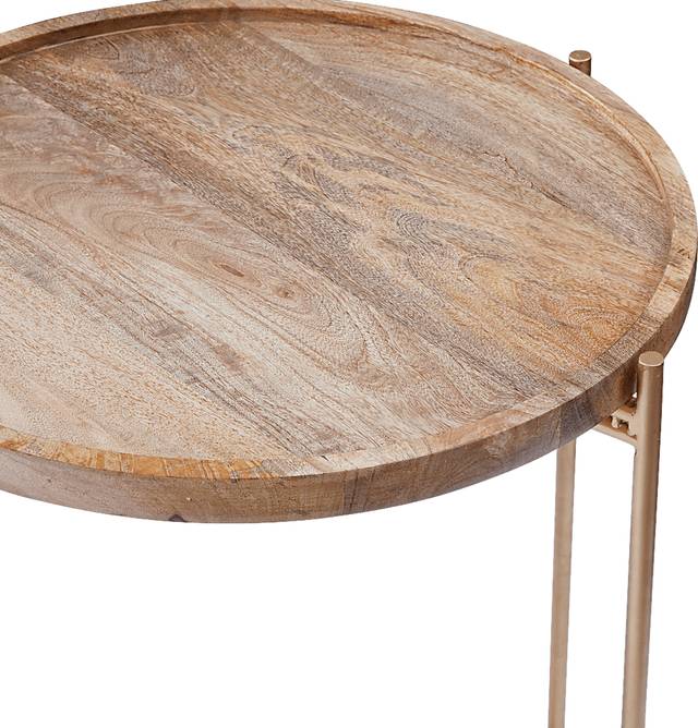 Tshala Natural End Table - Thumbnail - Image 4