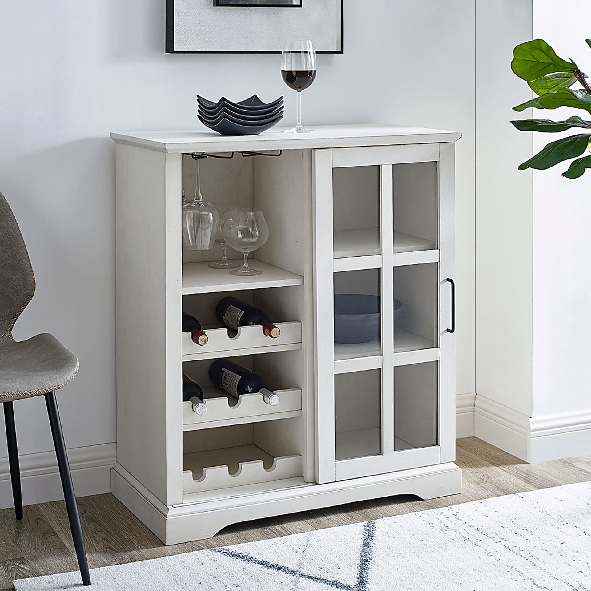 Tuckalake White Accent Cabinet - Image 5