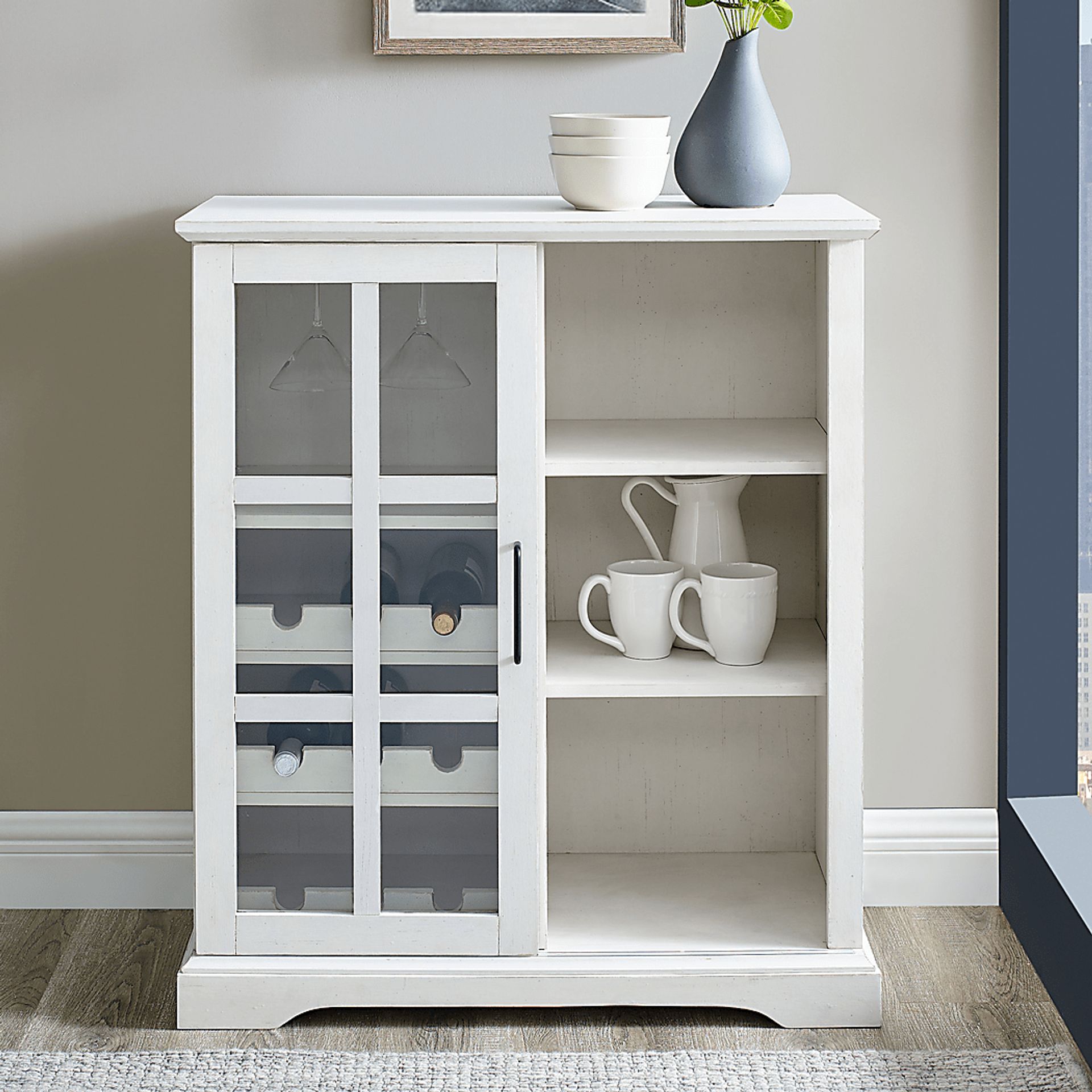 Tuckalake White Accent Cabinet - Image 6