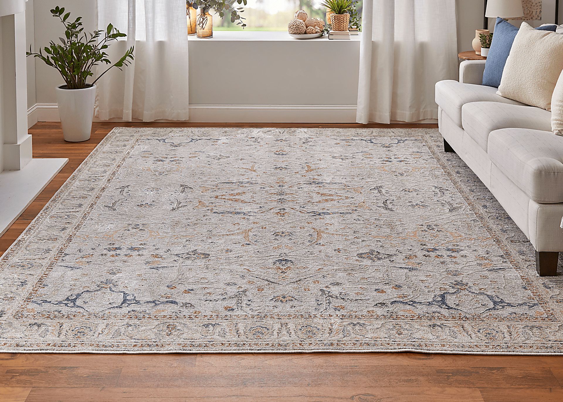 Tudama Ivory 7'10 x 10'3 Rug - Image 2
