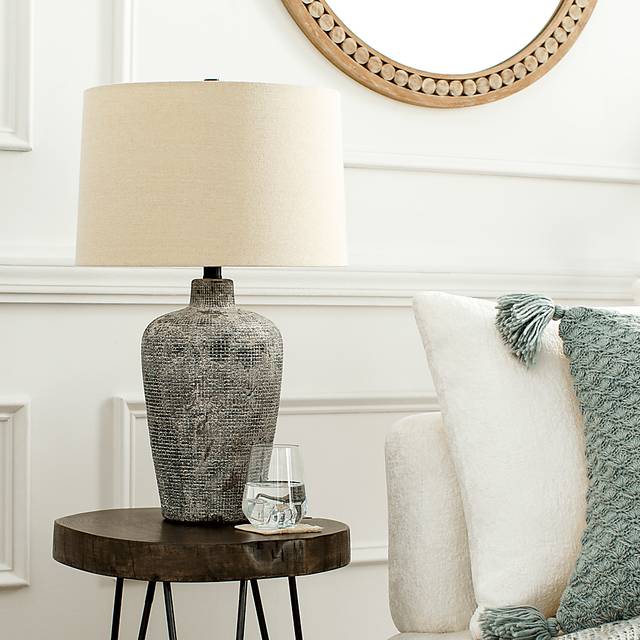 Tudor Street Gray Lamp - Thumbnail - Image 3