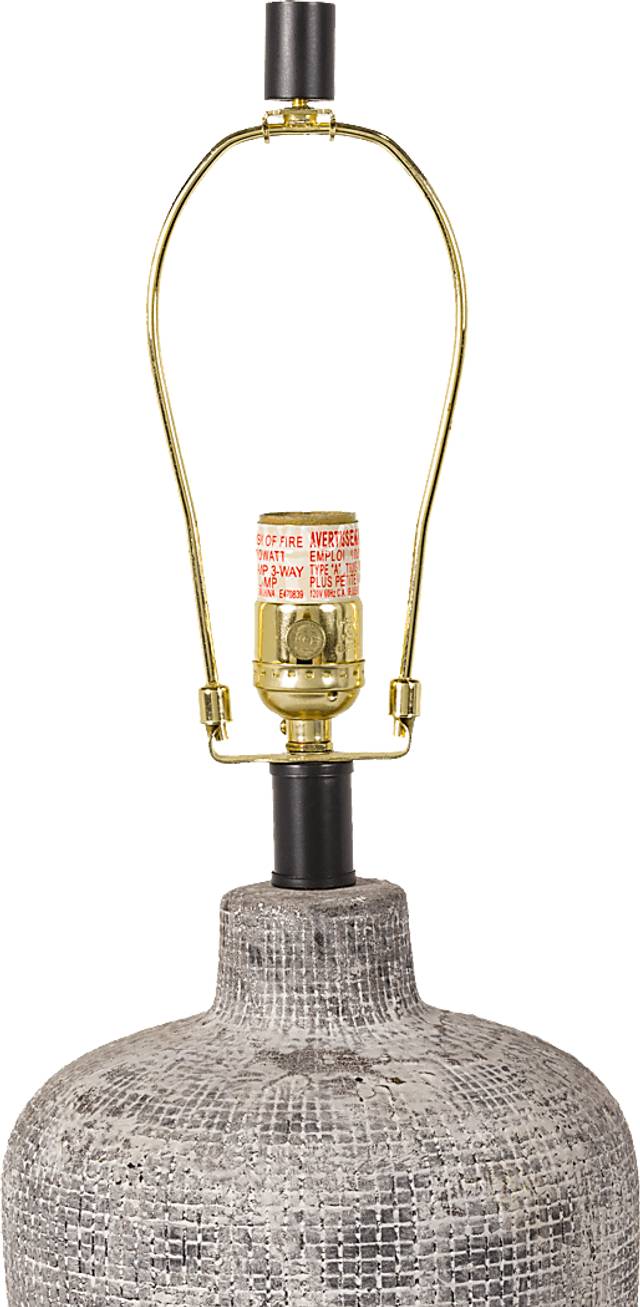 Tudor Street Gray Lamp - Thumbnail - Image 7