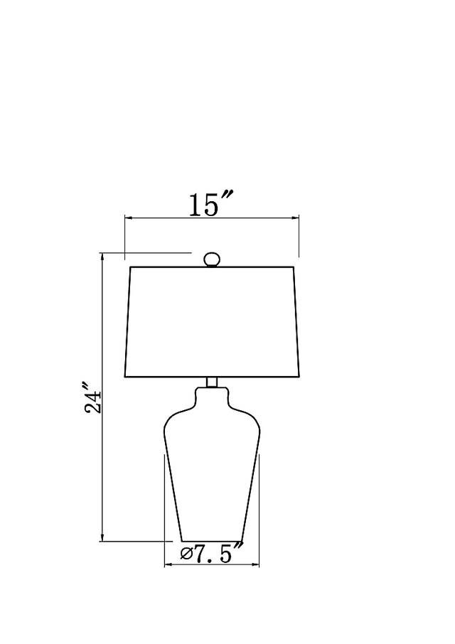 Tudor Street Gray Lamp - Thumbnail - Image 9