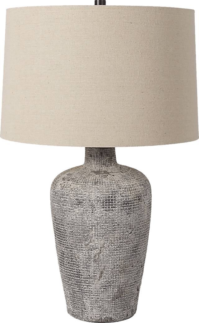 Tudor Street Gray Lamp - Thumbnail - Image 1