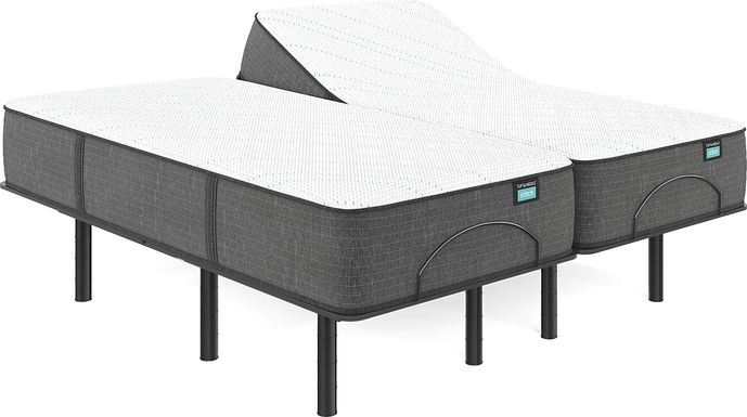 Tuft & Needle TN3.1 Split King Mattress Set with Head Up Only Base