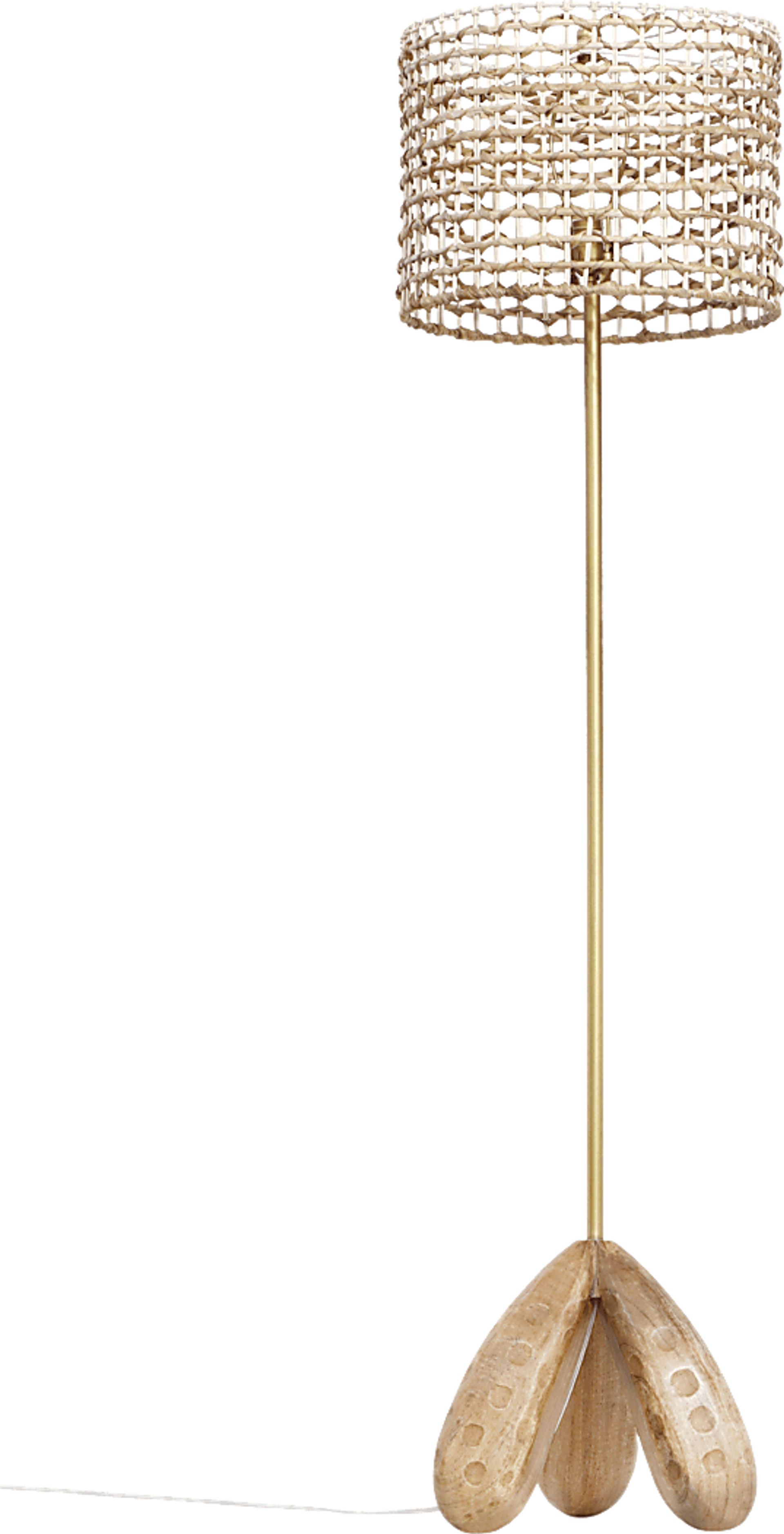 Tufts Oaks Natural Floor Lamp - Image 3
