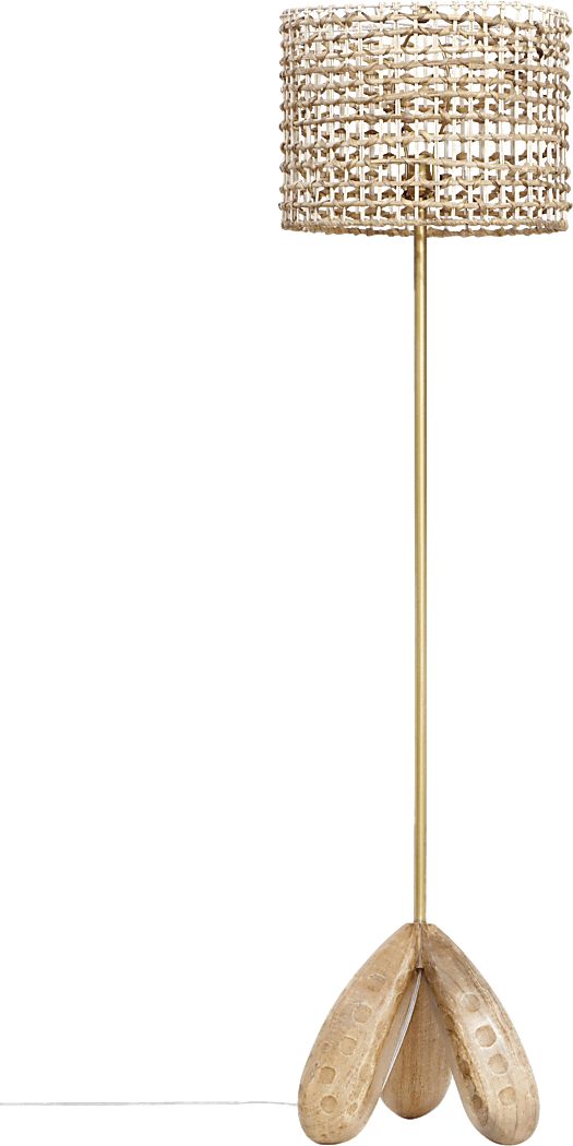 Tufts Oaks Natural Floor Lamp