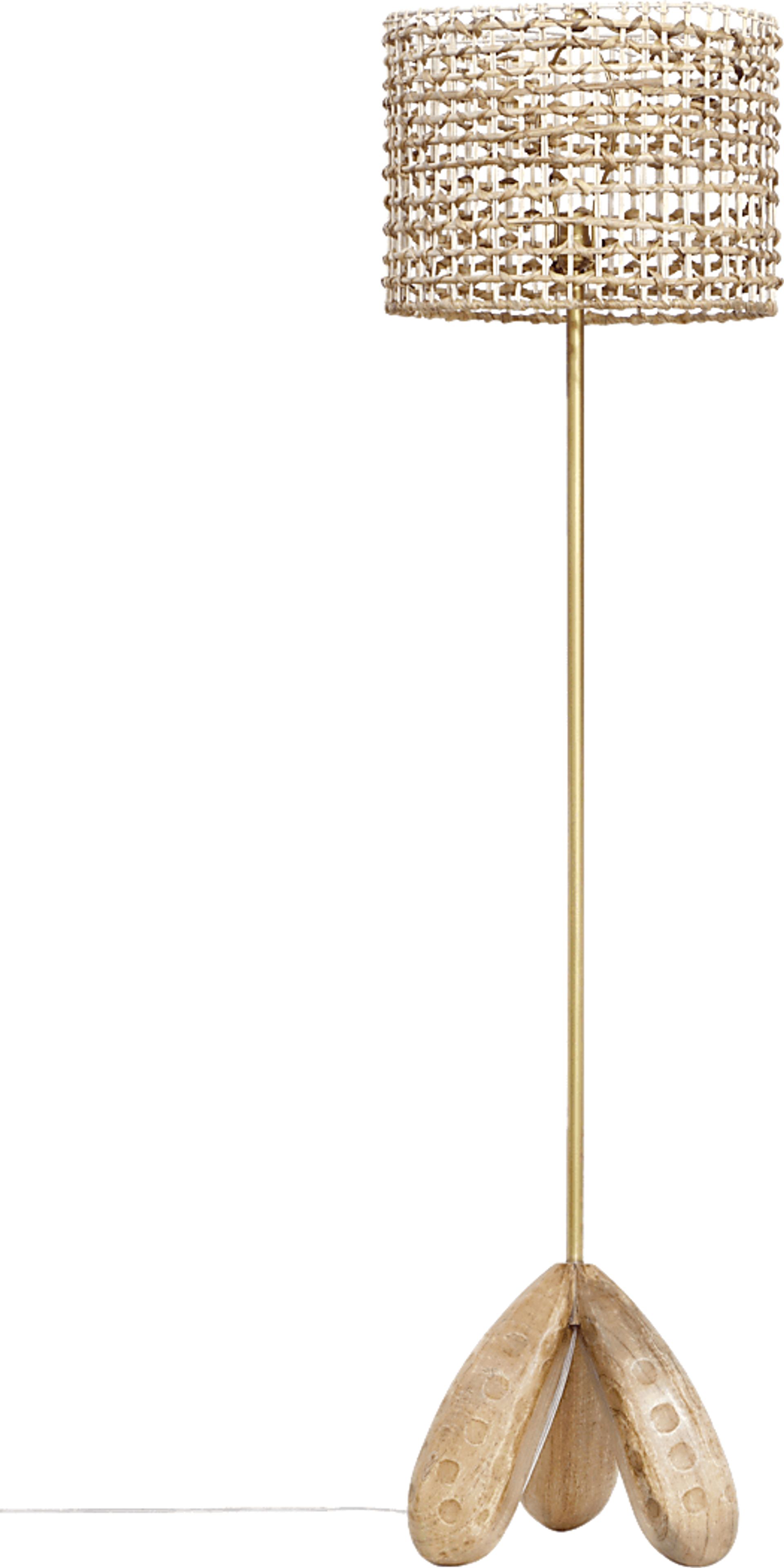Tufts Oaks Natural Floor Lamp - Image 1