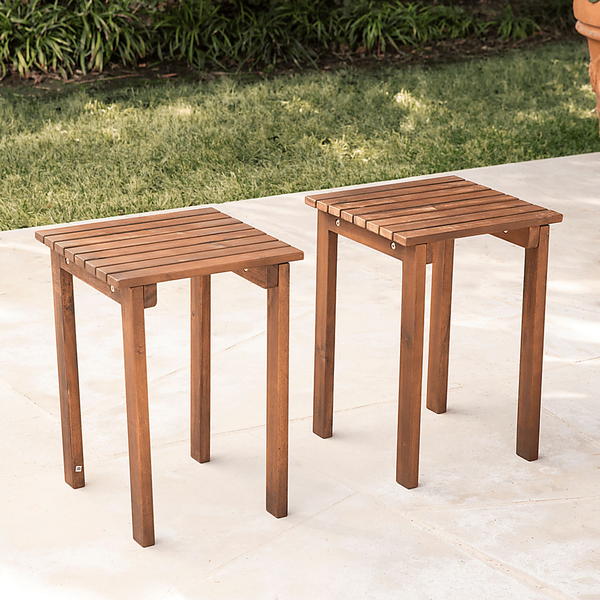 Tuilleries Natural Outdoor 3 Pc Dining Set - Image 4