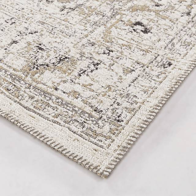 Tukmee Cream 7'10 x 10' Area Rug - Thumbnail - Image 3
