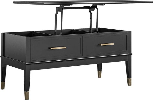 Tulagin Black Lift-Top Cocktail Table - Thumbnail - Image 5