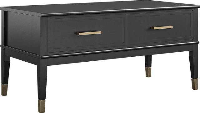 Tulagin Black Lift-Top Cocktail Table - Thumbnail - Image 1