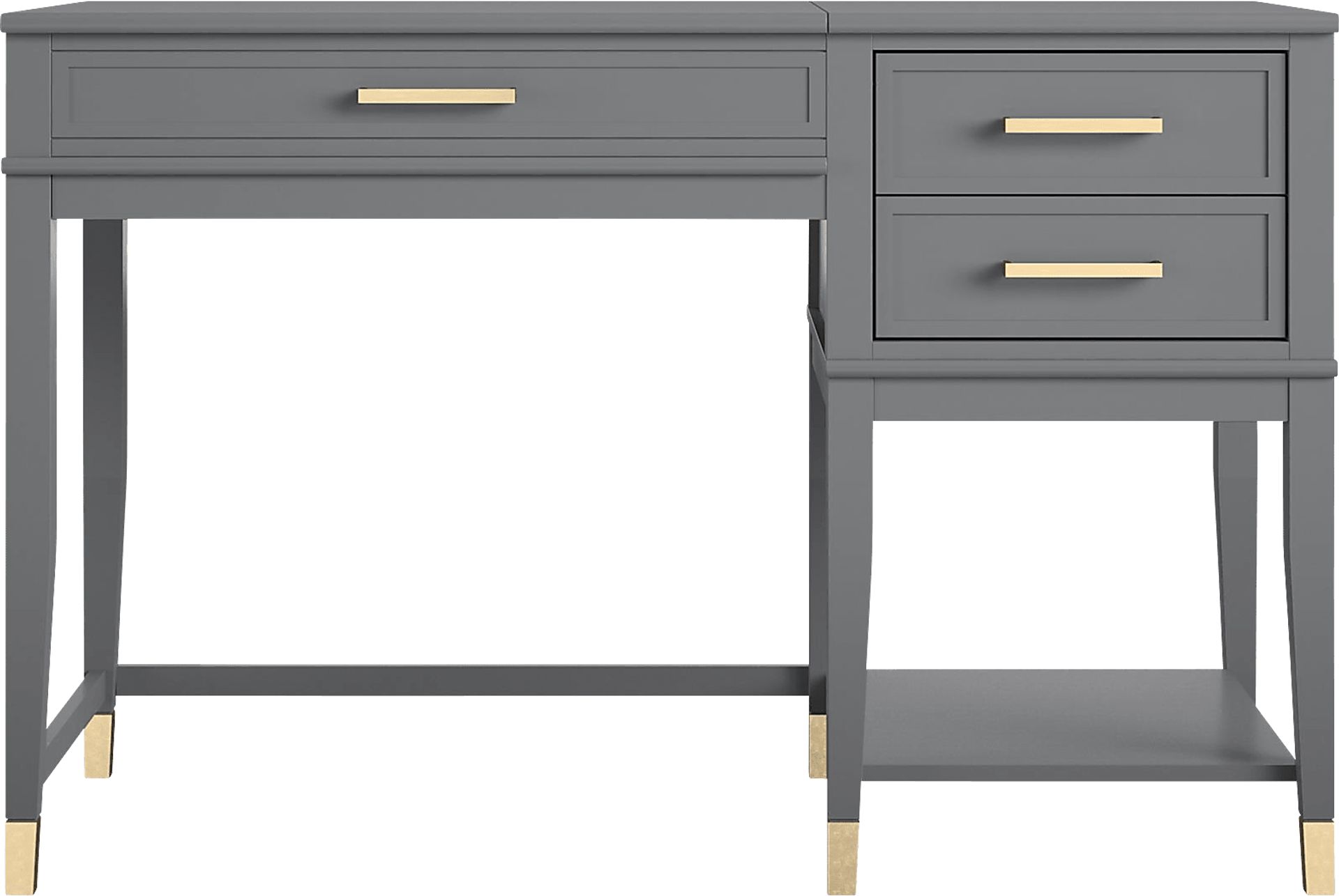 Tulagin Gray Lift-Top Desk - Image 6