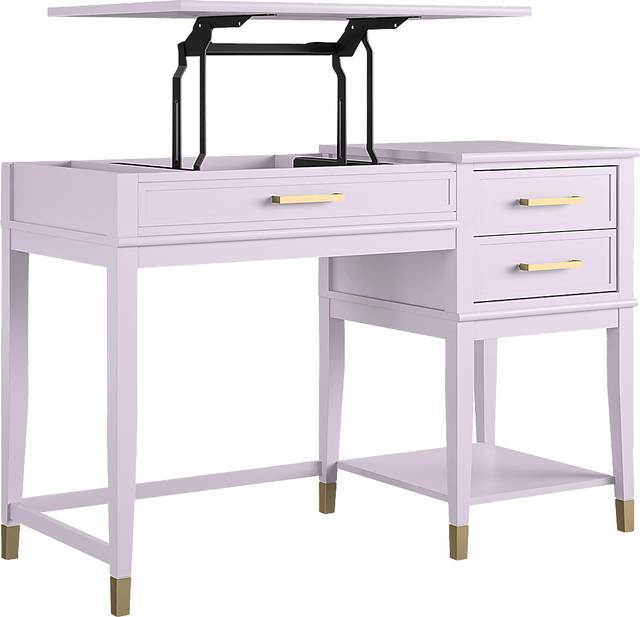 Tulagin Lavender Lift-Top Desk - Thumbnail - Image 10