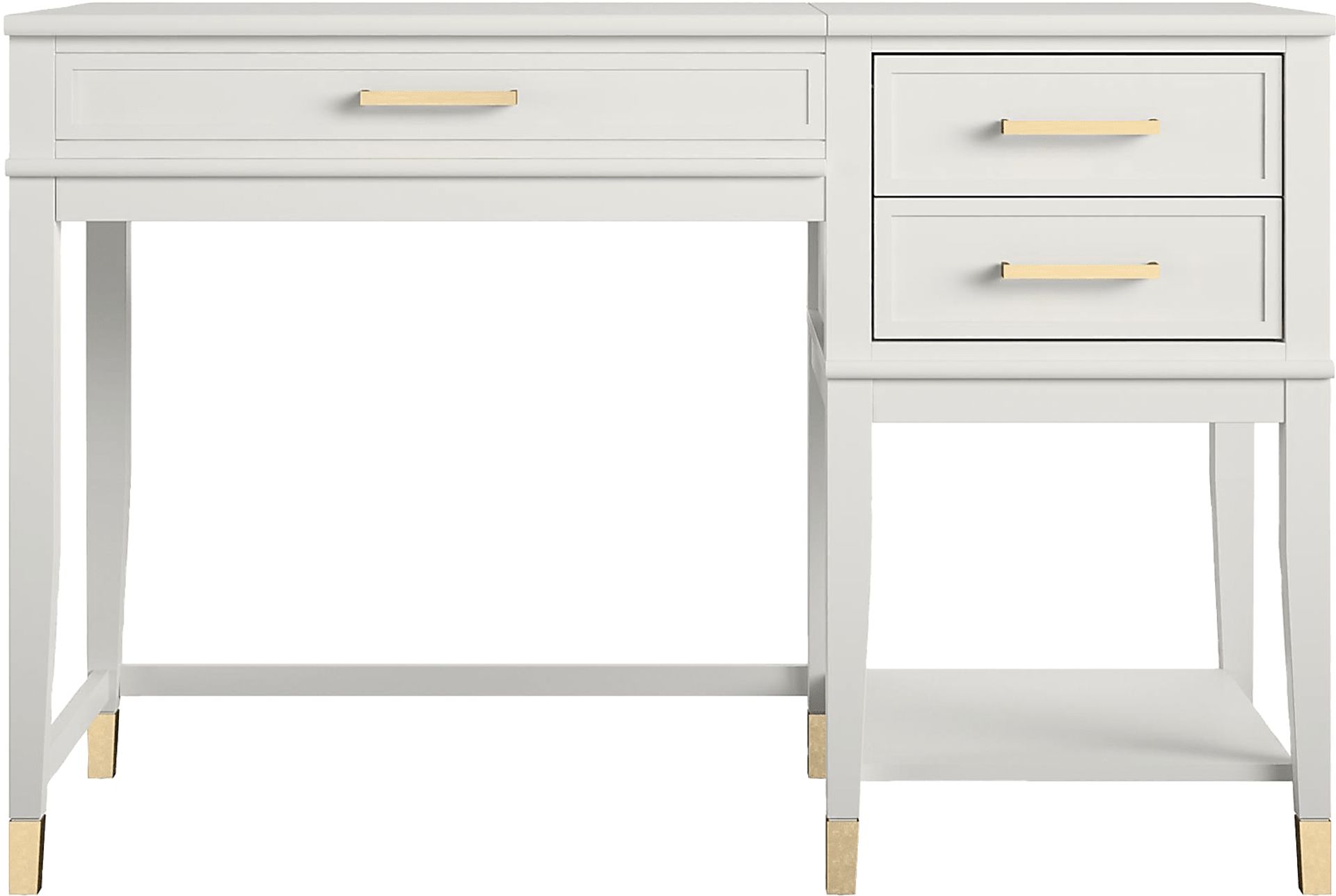 Tulagin White Lift-Top Desk - Image 5