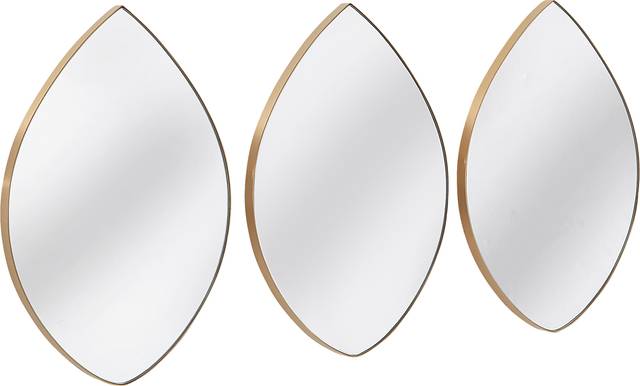 Tulfan Yellow Mirror, Set of 3 - Thumbnail - Image 1