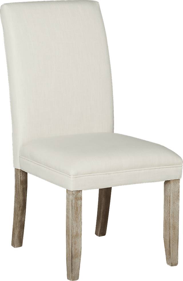 Tulip Chalk Side Chair - Thumbnail - Image 1