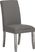 Tulip Gray Side Chair with Gray Legs