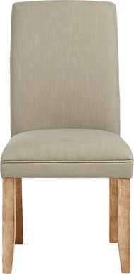 Tulip II Brown Upholstered Side Chair
