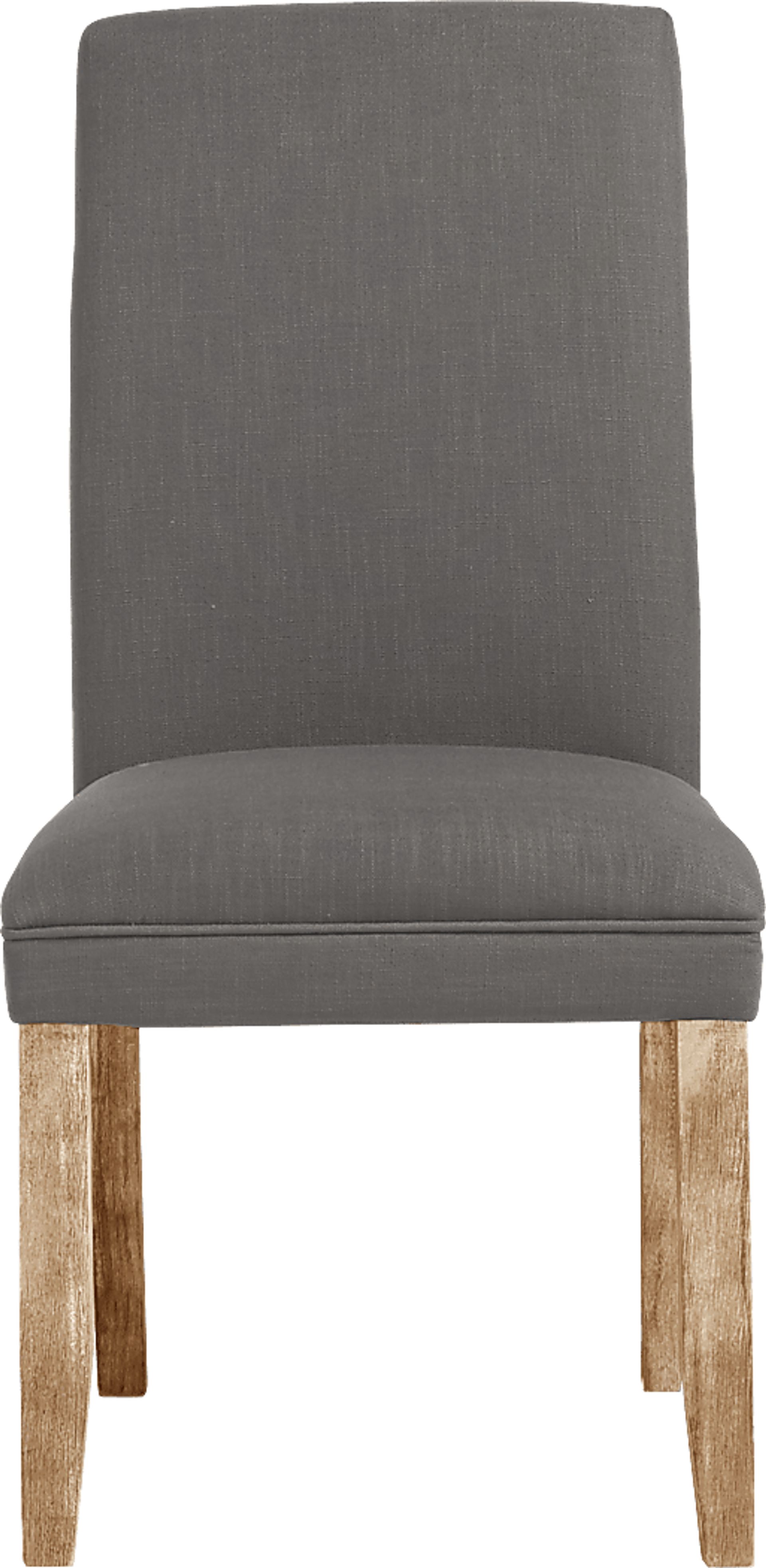 Tulip II Gray Upholstered Side Chair - Image 1