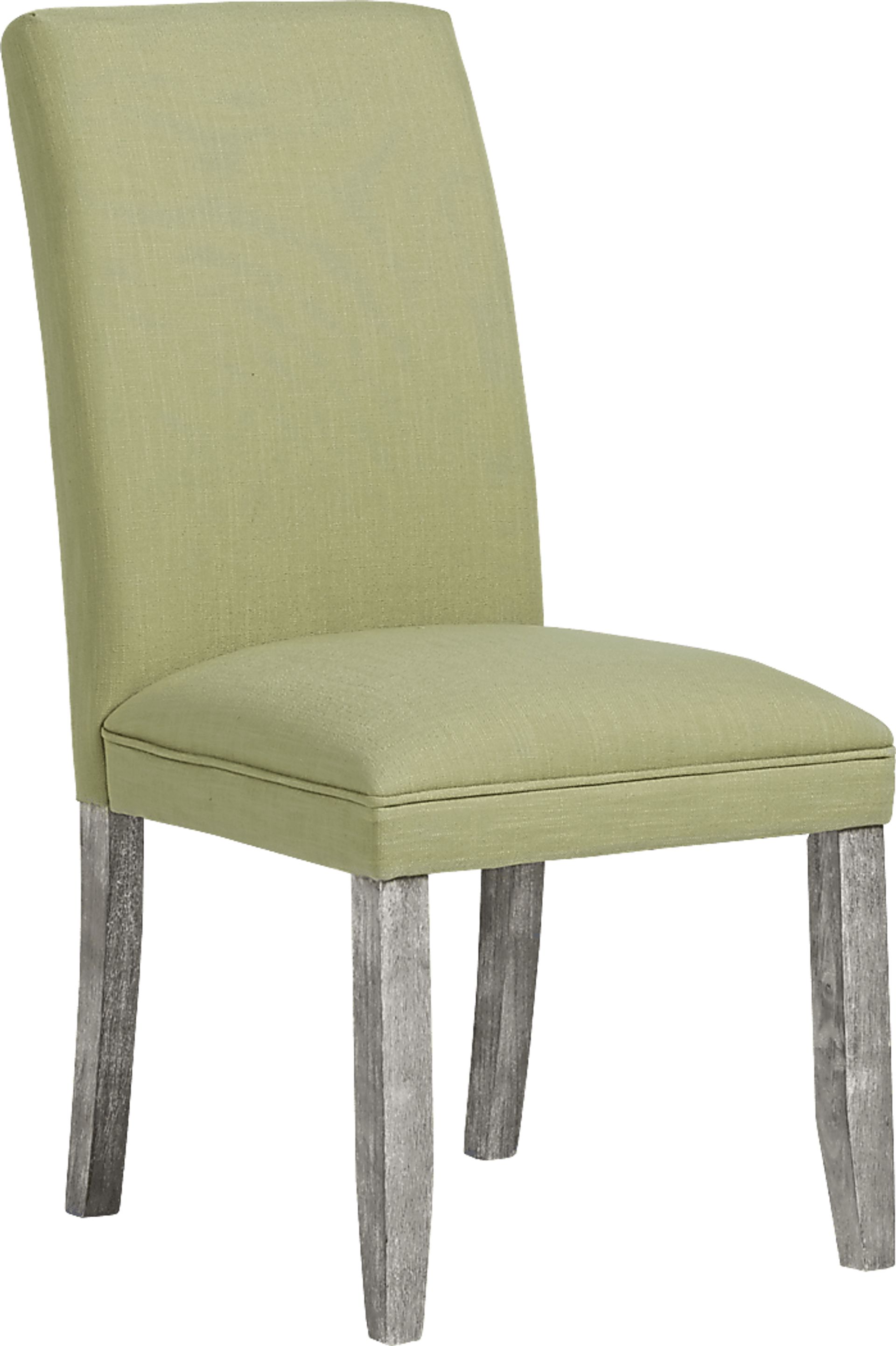 Tulip Kiwi Side Chair with Gray Legs - Image 1