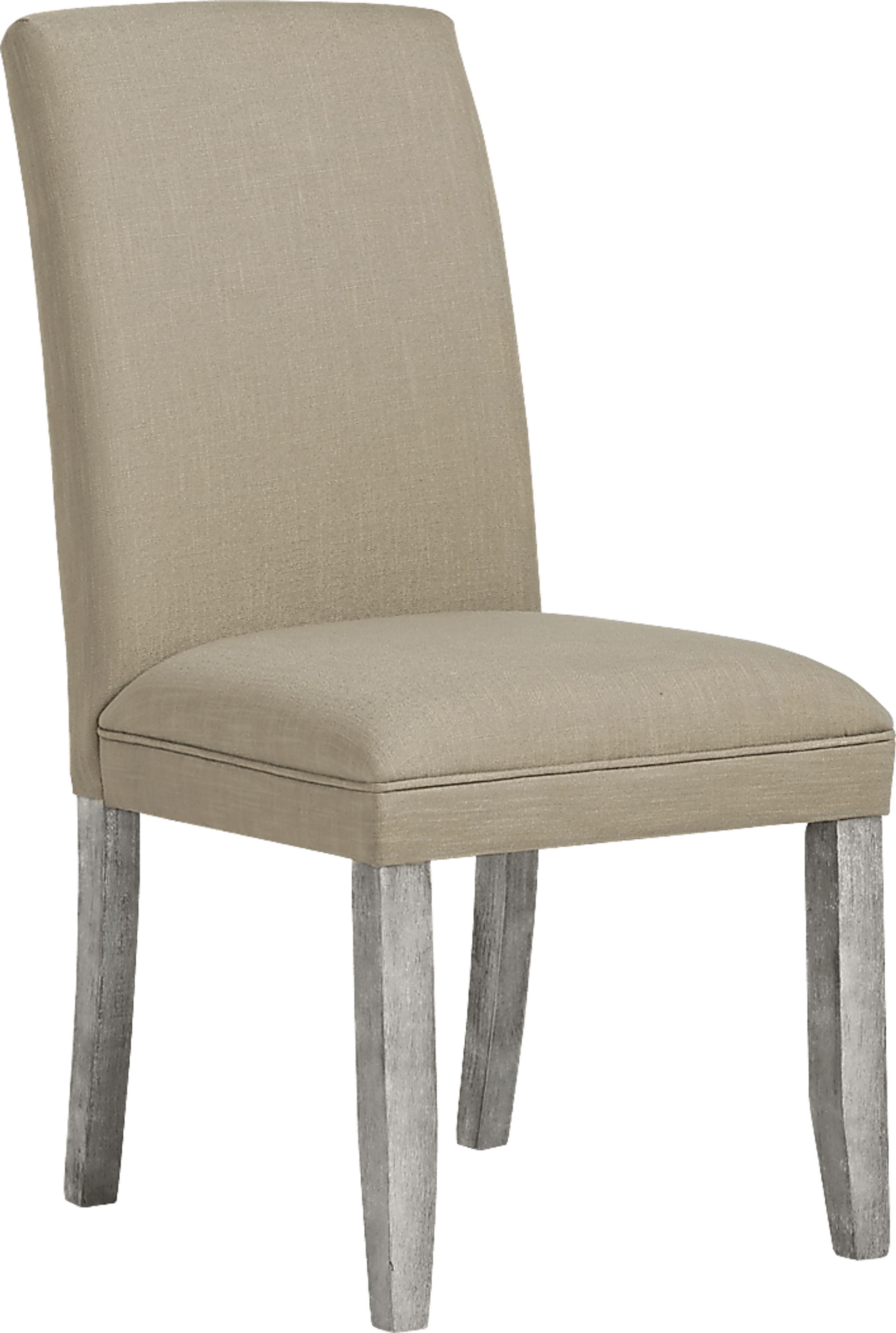 San Francisco Gray 5 Pc Dining Room with Brown Chairs - Image 3