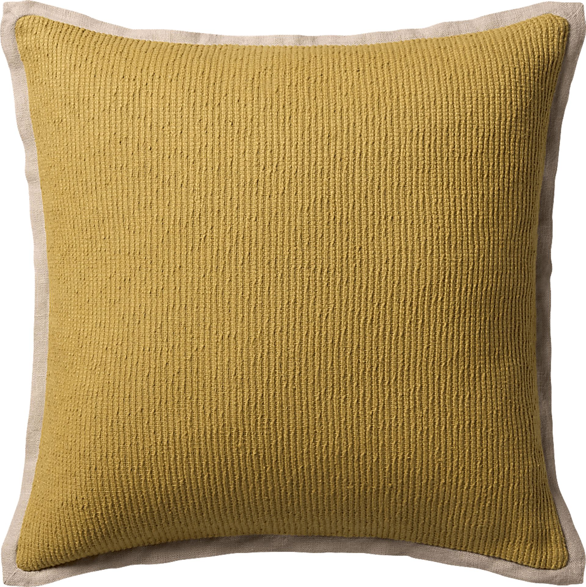 Tulipa Yellow Accent Pillow - Image 1