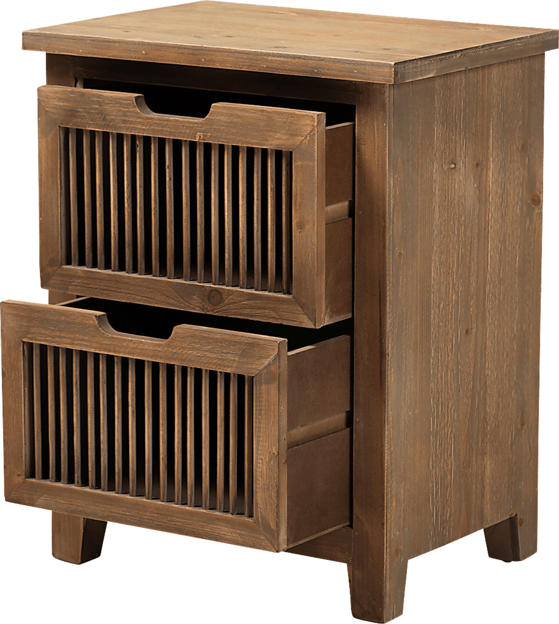Tulipgold Brown End Table - Image 6