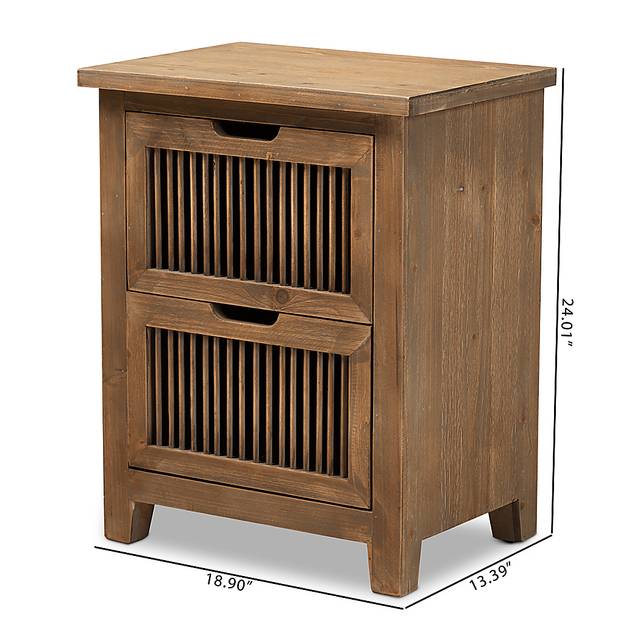 Tulipgold Brown End Table - Thumbnail - Image 7
