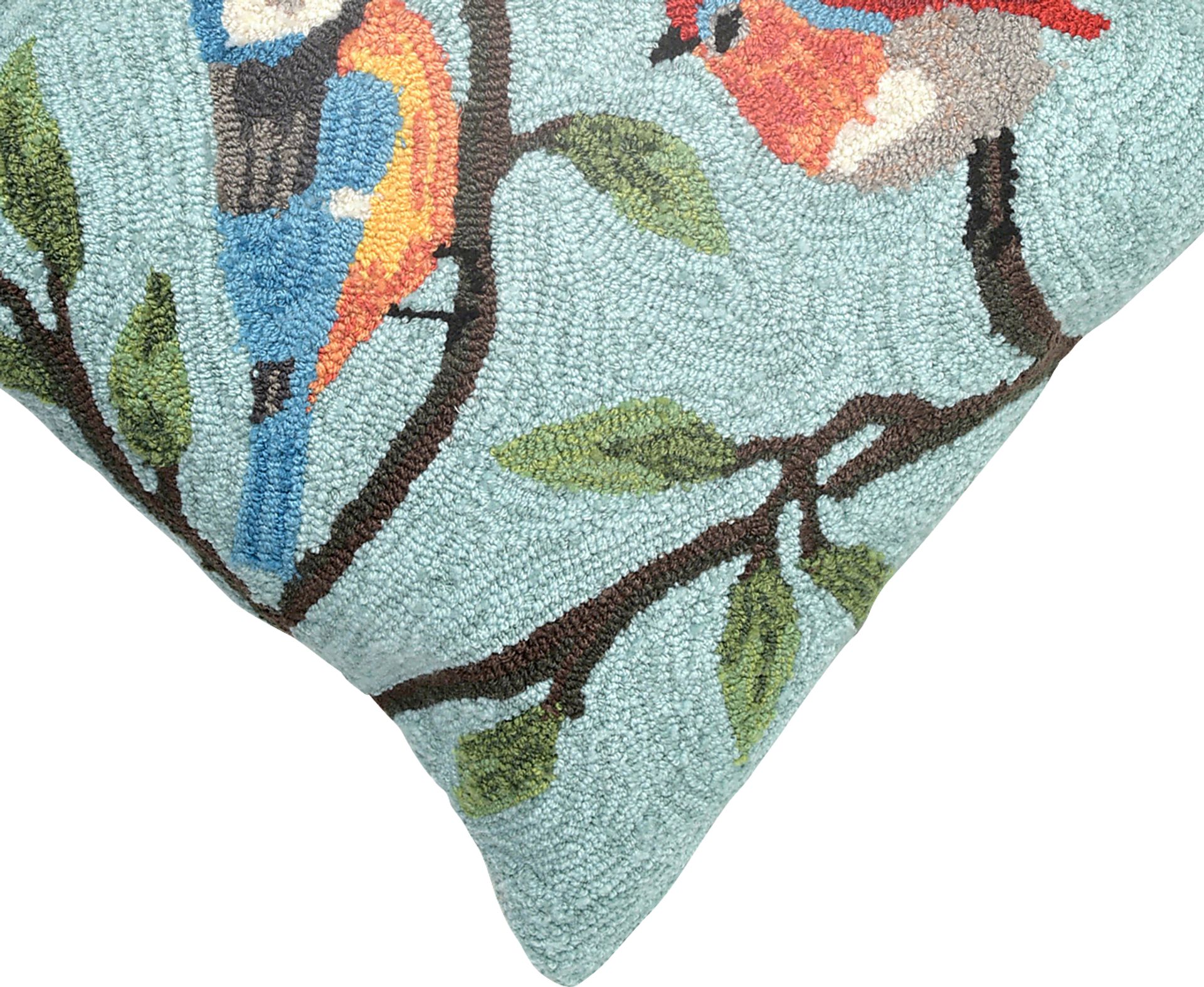 Tulippaw Aqua Indoor/Outdoor Accent Pillow - Image 5