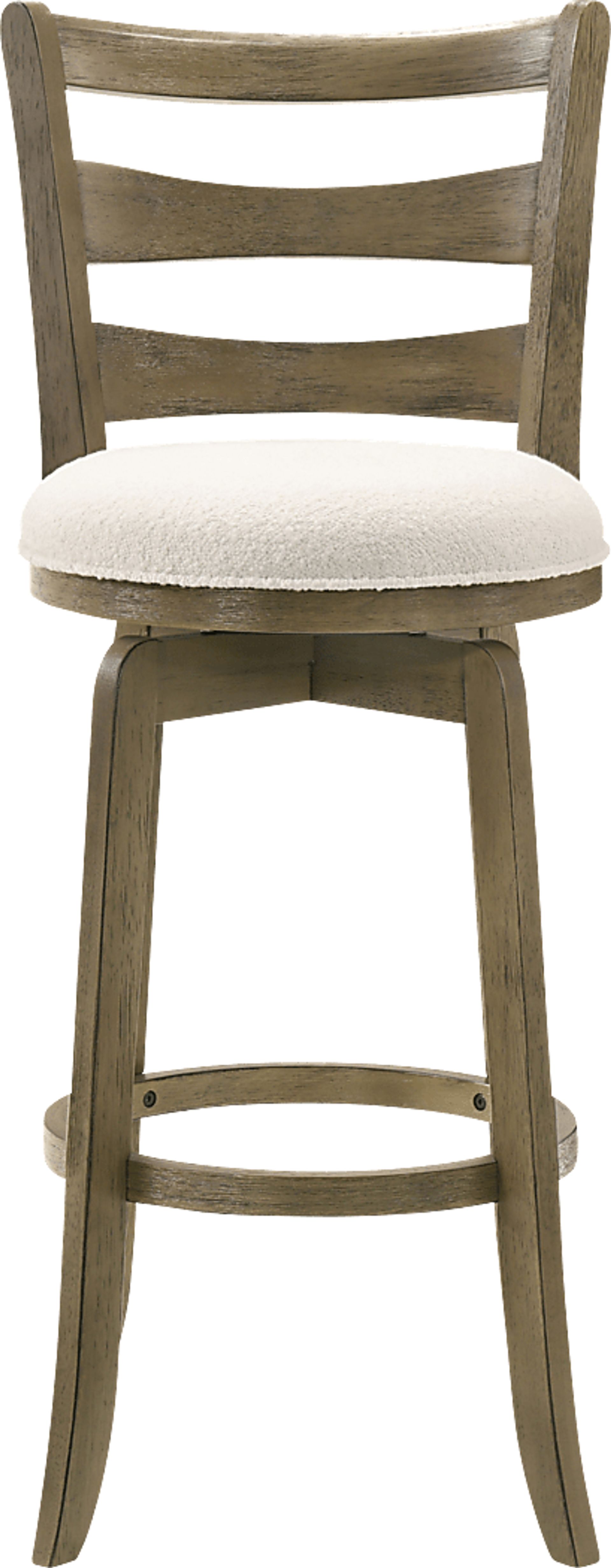 Tuliprover Brown Swivel Barstool - Image 5