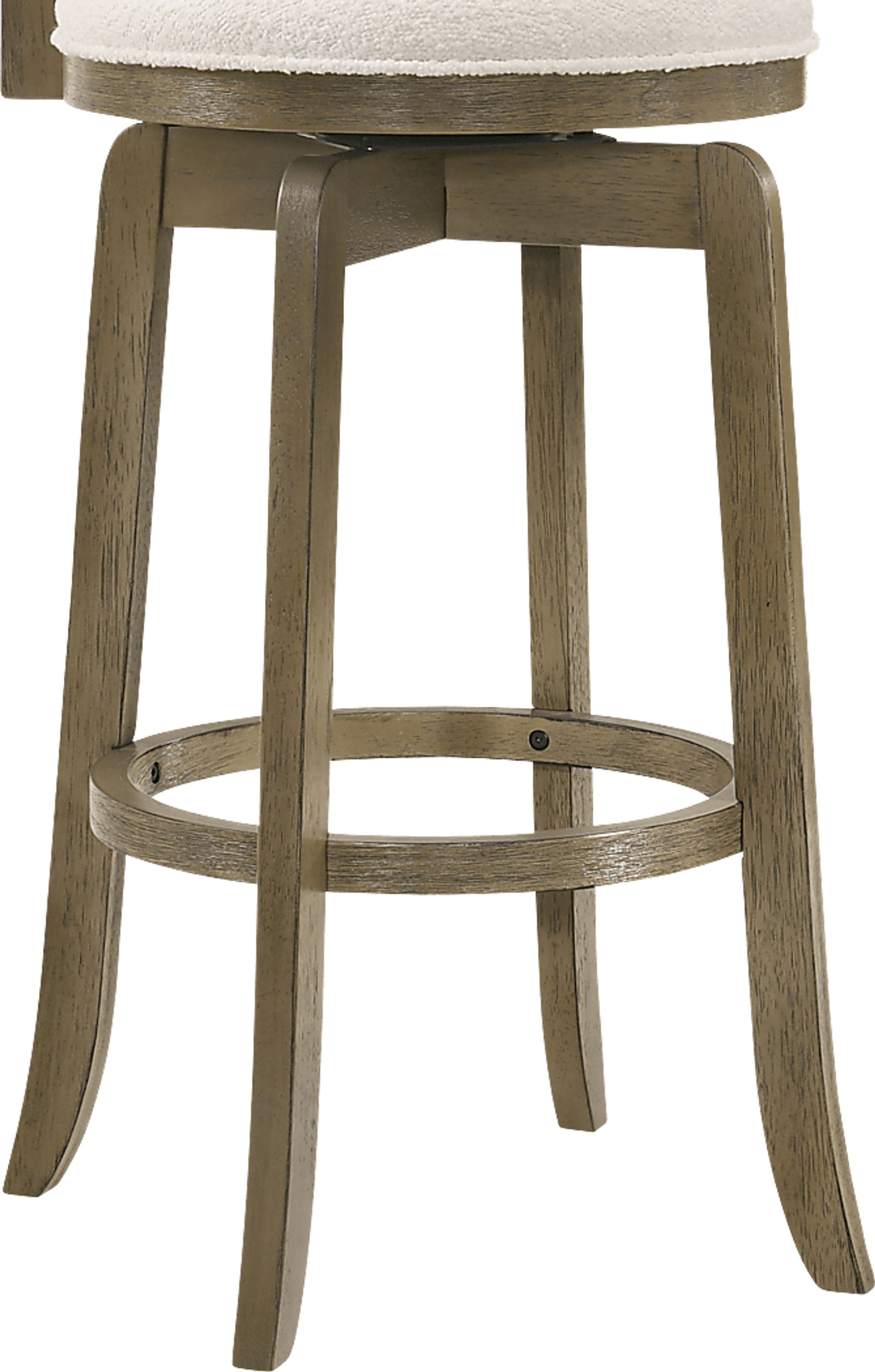 Tuliprover Brown Swivel Barstool - Image 6