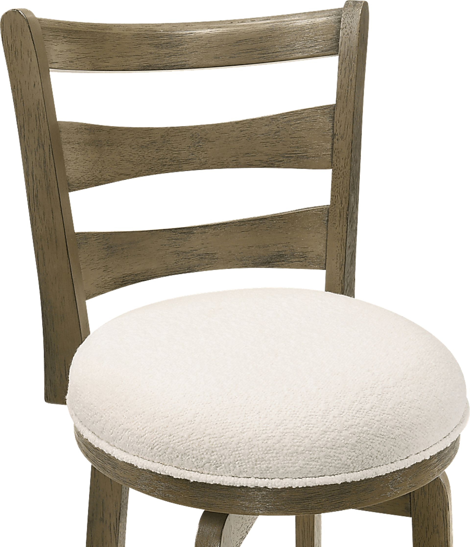 Tuliprover Brown Swivel Counter Height Stool - Image 7
