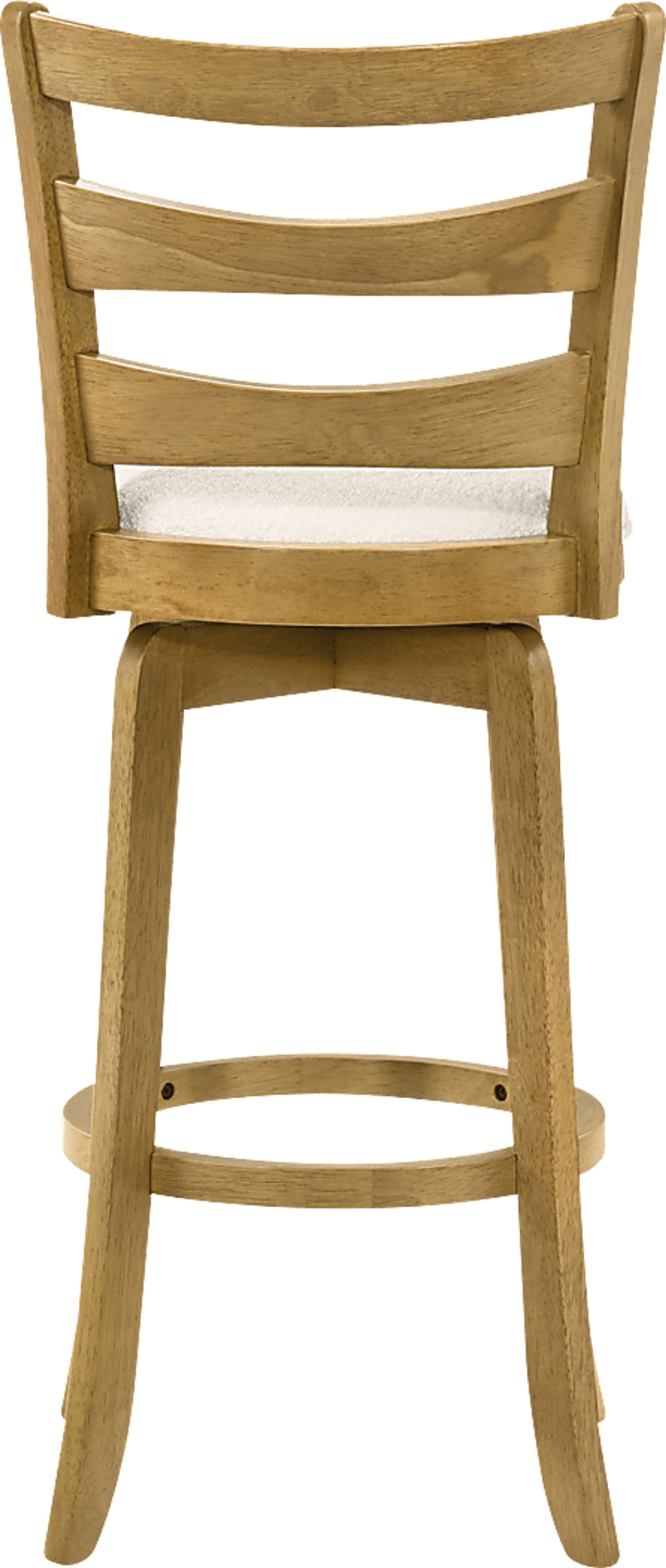 Tuliprover Natural Swivel Barstool - Image 8