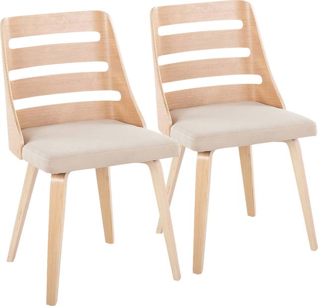 Tullahama Cream Dining Chair, Set of 2 - Thumbnail - Image 1