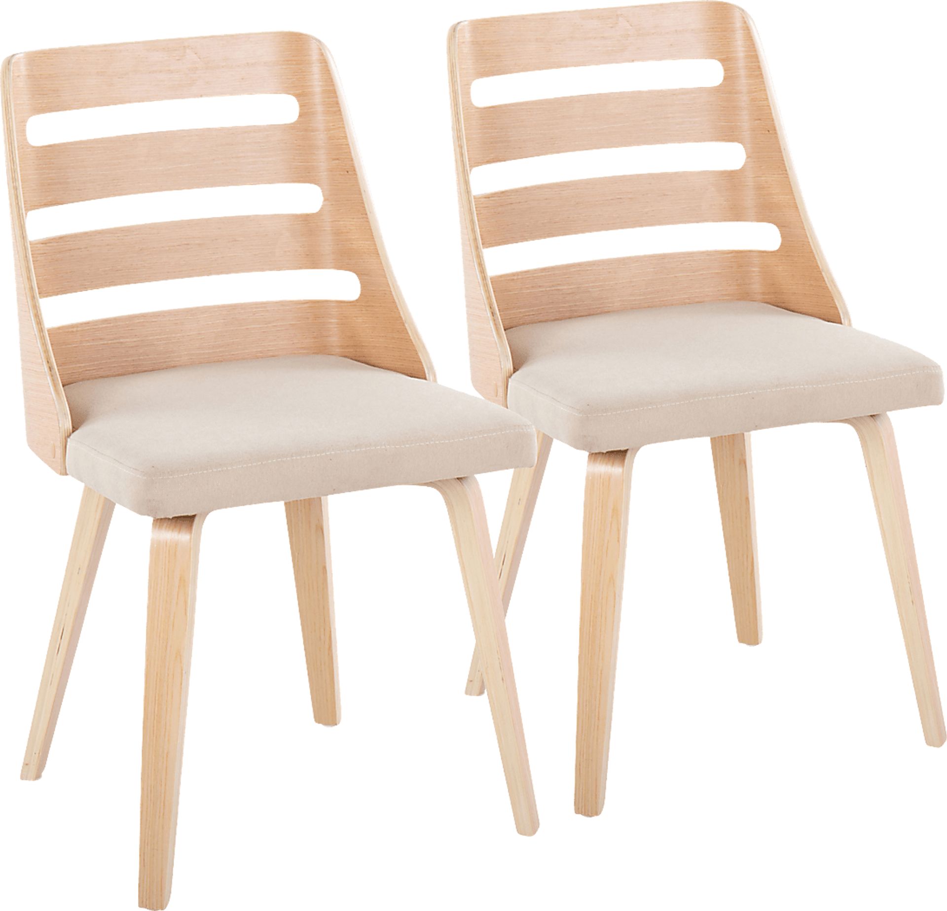 Tullahama Cream Dining Chair, Set of 2 - Image 1